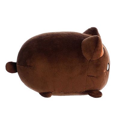 Aurora Small Brown Tasty Peach 7" Kona Coffee Meowchi Enchanting Stuffed Animal