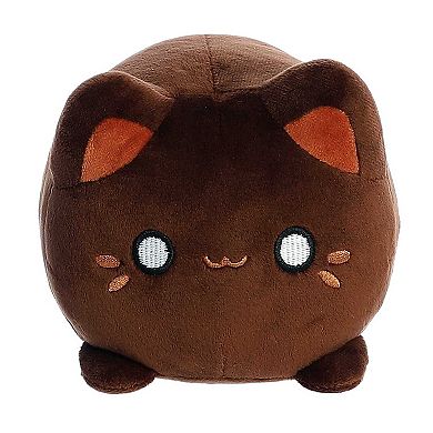 Aurora Small Brown Tasty Peach 7" Kona Coffee Meowchi Enchanting Stuffed Animal