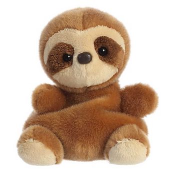 Aurora Mini Brown Palm Pals 5" Slomo Sloth Adorable Stuffed Animal