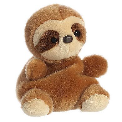 Aurora Mini Brown Palm Pals 5" Slomo Sloth Adorable Stuffed Animal