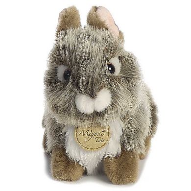Aurora Small Grey Miyoni Tots 7" Baby Bunny Adorable Stuffed Animal