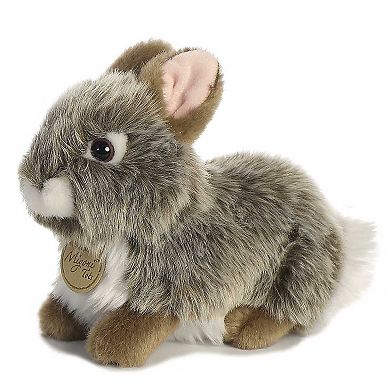 Aurora Small Grey Miyoni Tots 7" Baby Bunny Adorable Stuffed Animal