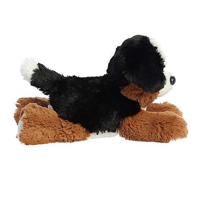 Aurora Small Black Mini Flopsie 8" Bernie Mountain Dog Adorable Stuffed Animal