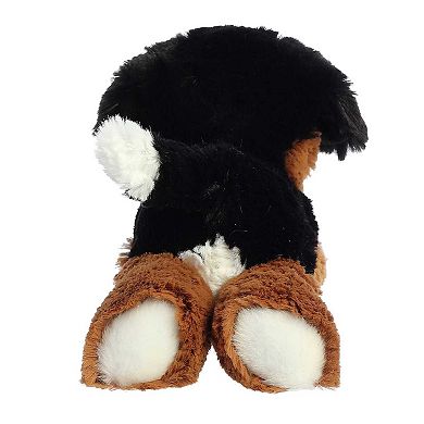 Aurora Small Black Mini Flopsie 8" Bernie Mountain Dog Adorable Stuffed ...