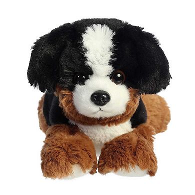 Aurora Small Black Mini Flopsie 8" Bernie Mountain Dog Adorable Stuffed Animal