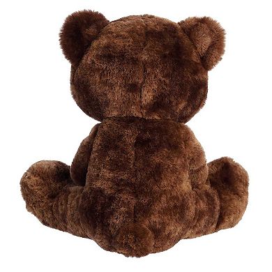 Aurora Large Brown Bear 12.5" Coco Swirl Bear Snuggly Stuffed Animal