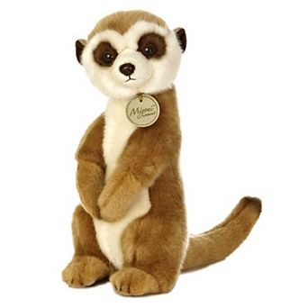 Aurora Medium Brown Miyoni 10" Meerkat Adorable Stuffed Animal