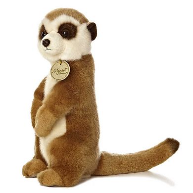 Aurora Medium Brown Miyoni 10" Meerkat Adorable Stuffed Animal