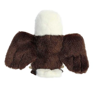 Aurora Mini Brown Shoulderkins 4.5" Orion Eagle Adorable Stuffed Animal