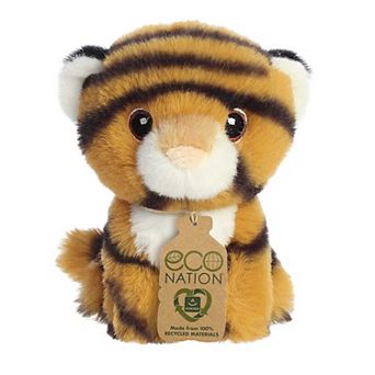 Aurora Mini Orange Eco Nation 5" Mini Tiger Eco-Friendly Stuffed Animal