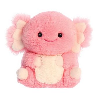 Aurora Mini Pink Rolly Pet 5" Ari Axolotl Round Stuffed Animal