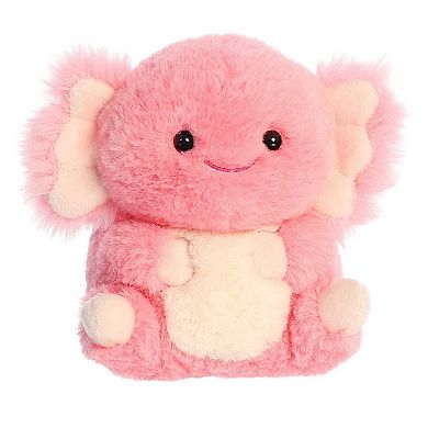 Aurora Mini Pink Rolly Pet 5" Ari Axolotl Round Stuffed Animal