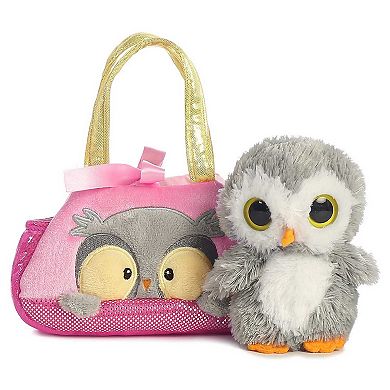 Aurora Small Multicolor Fancy Pals 7" Peek-A-Boo Owl Fashionable Stuffed Animal