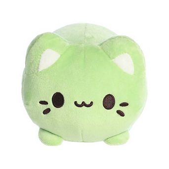 Aurora Small Green Tasty Peach 7" Green Tea Meowchi Enchanting Stuffed Animal