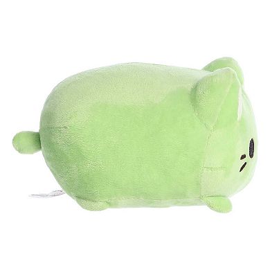 Aurora Small Green Tasty Peach 7" Green Tea Meowchi Enchanting Stuffed Animal