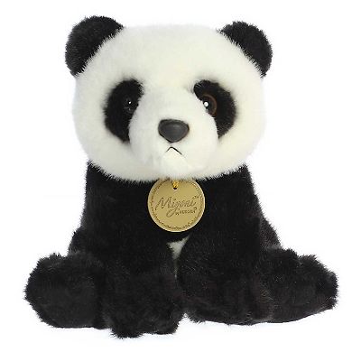 Aurora Small Black Miyoni 7.5" Panda Adorable Stuffed Animal