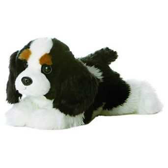 Aurora Medium Black Flopsie 12" Charles Adorable Stuffed Animal