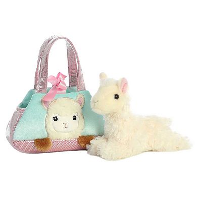Aurora Small Multicolor Fancy Pals 7" Peek-A-Boo Llama Fashionable Stuffed Animal