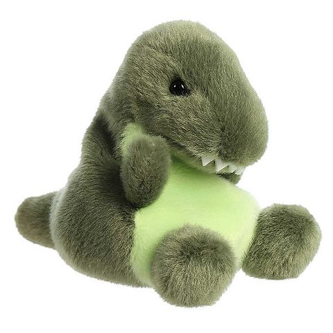 Детские мягкие игрушки Aurora Mini Green Palm Pals 5" Tyranno Rex Adorable Stuffed Animal