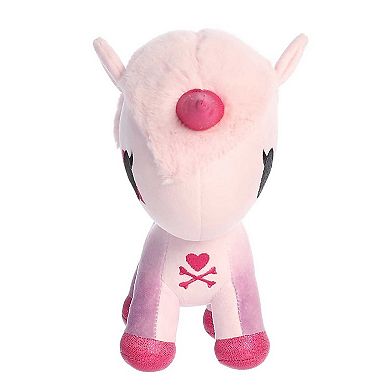 Aurora Small Pink tokidoki Flower Power 7.5" Peony Unicorno Enchanting Stuffed Animal