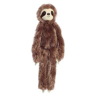 Aurora Large Taupe Jungle 24" Hanging Sloth Wild Stuffed Animal