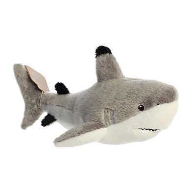 Aurora Large Grey Eco Nation 15" Blacktip Shark Eco-Friendly Stuffed Animal