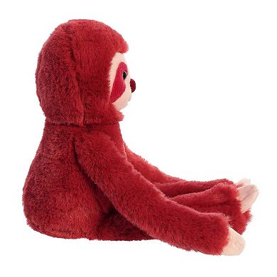 Aurora Medium Red Valentine 12" Sweety Sloth Heartwarming Stuffed Animal