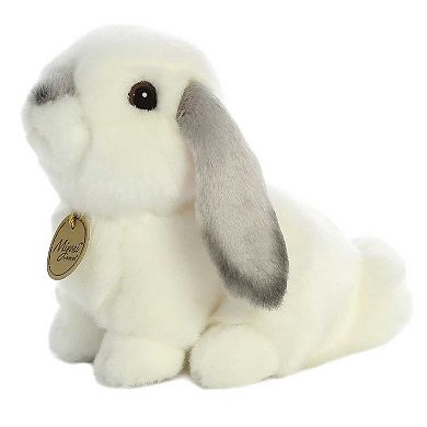 Aurora Small Grey Ears Miyoni 8" Lop Eared Rabbit Adorable Stuffed Animal