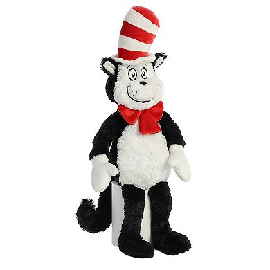Aurora Large Multicolor Dr. Seuss 18" Cat In The Hat Whimsical Stuffed Animal