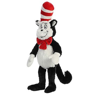 Aurora Large Multicolor Dr. Seuss 18" Cat In The Hat Whimsical Stuffed Animal