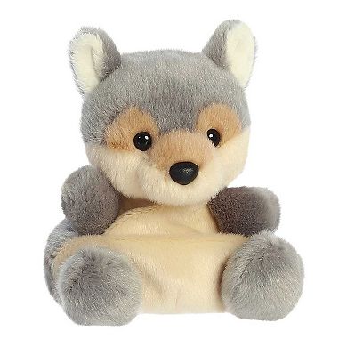 Aurora Mini Gray Palm Pals 5" Lucian Wolf Adorable Stuffed Animal