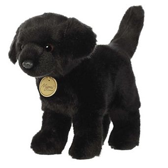 Aurora Medium Black Miyoni 10" Black Labrador Adorable Stuffed Animal