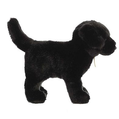Aurora Medium Black Miyoni 10" Black Labrador Adorable Stuffed Animal