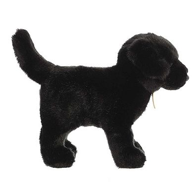 Aurora Medium Black Miyoni 10" Black Labrador Adorable Stuffed Animal