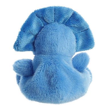 Aurora Mini Blue Palm Pals 5" Tank Triceratops Adorable Stuffed Animal