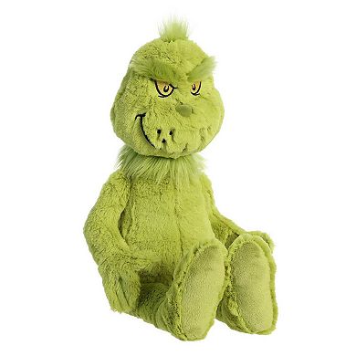 Aurora Large Green Dr. Seuss 18" Grinch Whimsical Stuffed Animal