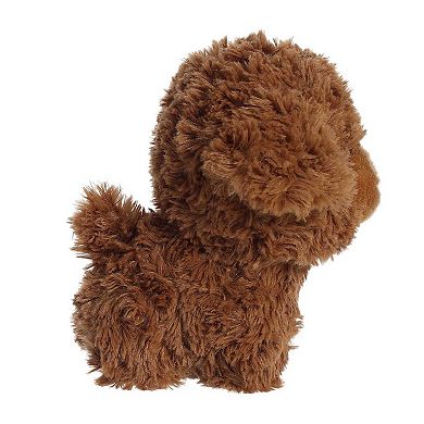 Aurora Small Brown Teddy Pets 7" Brown Poodle Playful Stuffed Animal