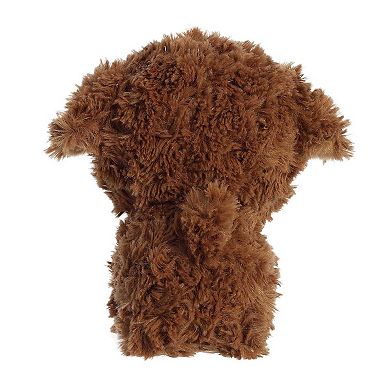 Aurora Small Brown Teddy Pets 7" Brown Poodle Playful Stuffed Animal