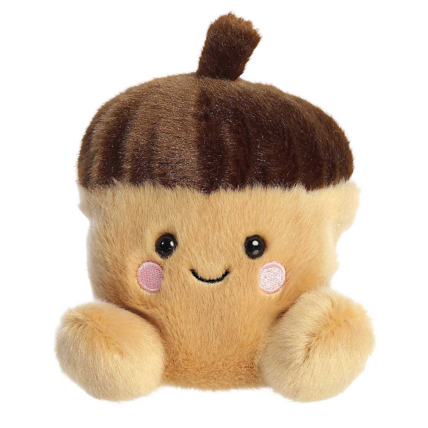 Детская мягкая игрушка Aurora Mini Brown Palm Pals 5" Oak Acorn Adorable Stuffed Animal — фото 1