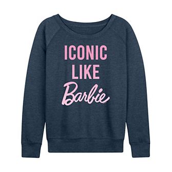 Plus Size Barbie® Iconic French Terry Long Sleeve Tee