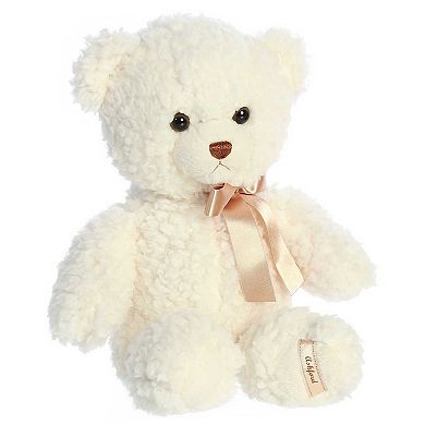 Aurora Large White Bear 14" Ashford Bear Snuggly Stuffed Animal