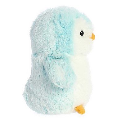 Aurora Small Blue PomPom Penguin 6" Brights Playful Stuffed Animal