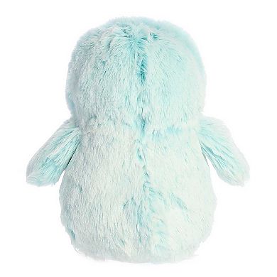 Aurora Small Blue PomPom Penguin 6" Brights Playful Stuffed Animal