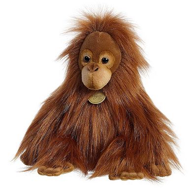 Aurora Medium Orange Miyoni Tots 11" Baby Orangutan Adorable Stuffed Animal