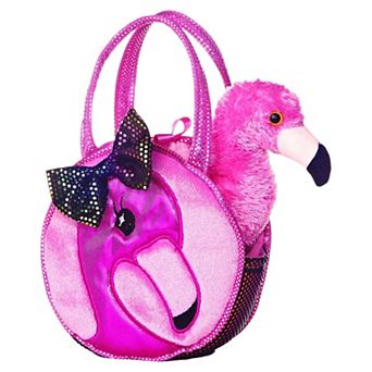 Aurora Small Multicolor Fancy Pals 7" Fabulous Flamingo Fashionable Stuffed Animal