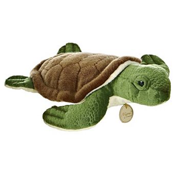 Aurora Medium Green Miyoni 11" Sea Turtle Adorable Stuffed Animal