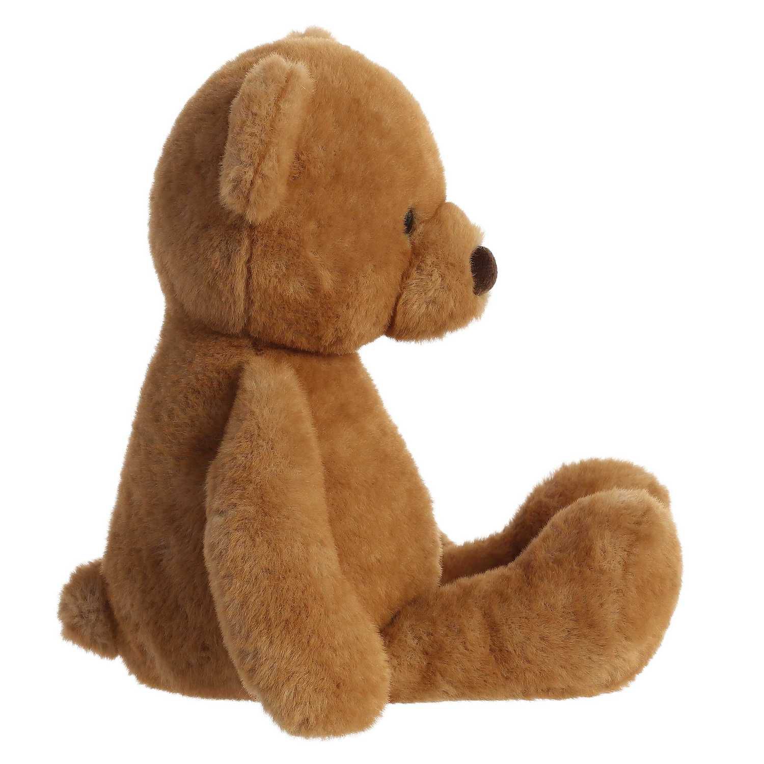 Aurora Large Brown Bear 16" Softie Bear Snuggly Stuffed Animal