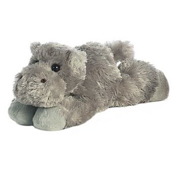 Aurora Small Grey Mini Flopsie 8" Howie Adorable Stuffed Animal