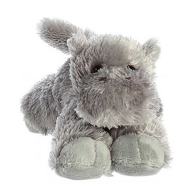 Aurora Small Grey Mini Flopsie 8" Howie Adorable Stuffed Animal
