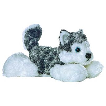 Aurora Small Grey Mini Flopsie 8" Mush Adorable Stuffed Animal